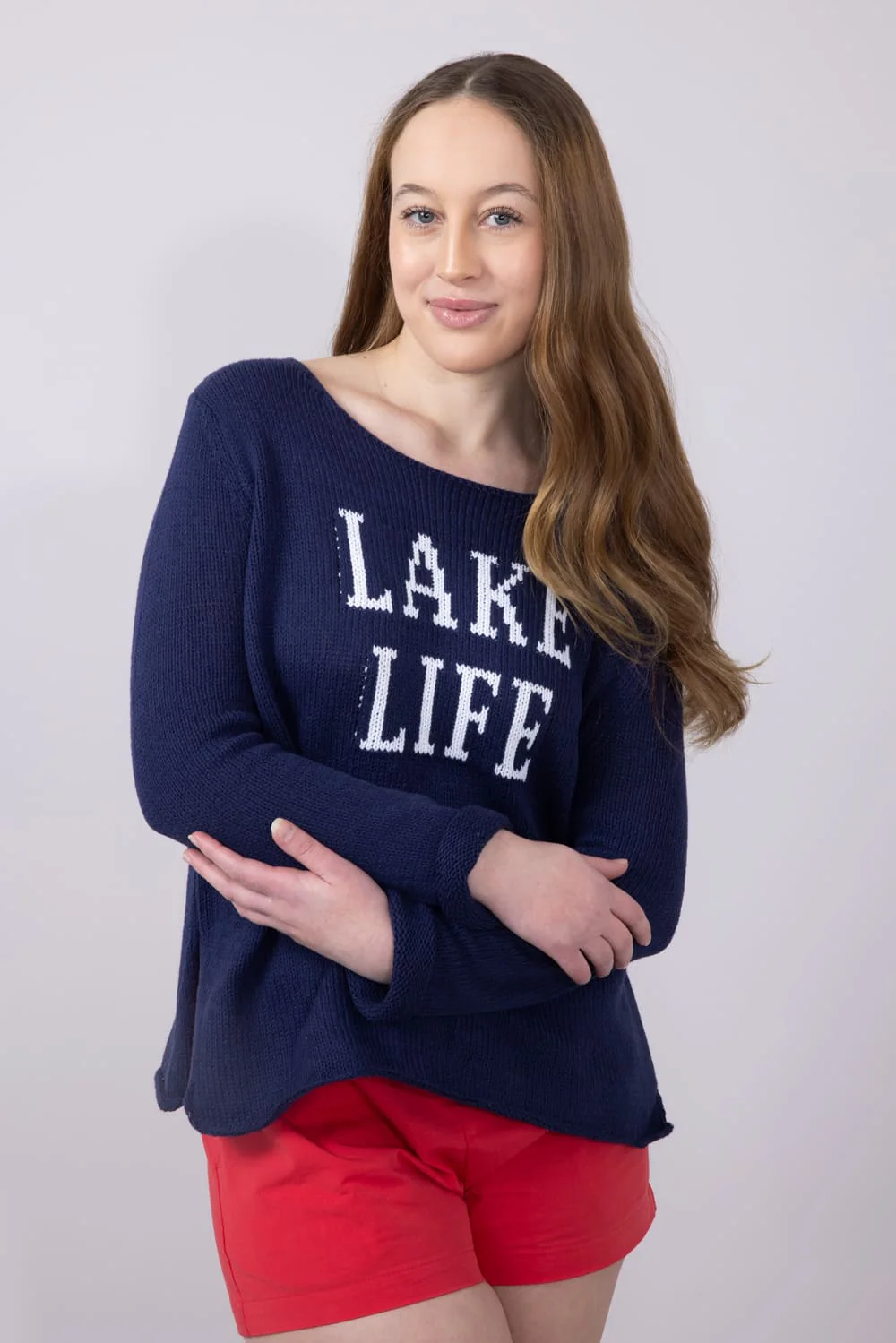 Miracle Lake Life Lightweight Sweater for Women - Image 3