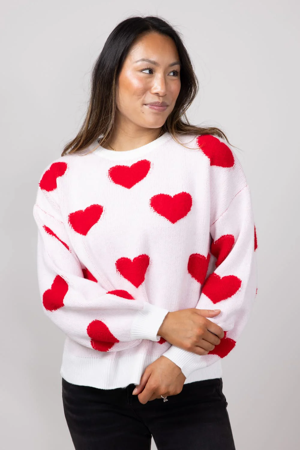 Miracle Multi Heart Sweater for Women - Image 2
