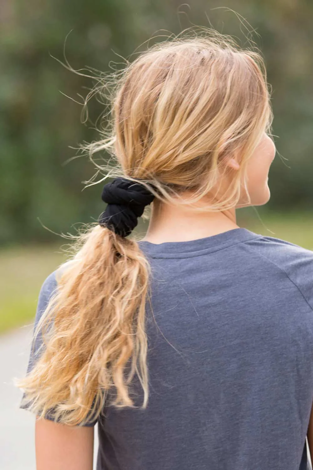 Natural Life Full Boho Bandeau Headband in Black | BBW123 - Image 4