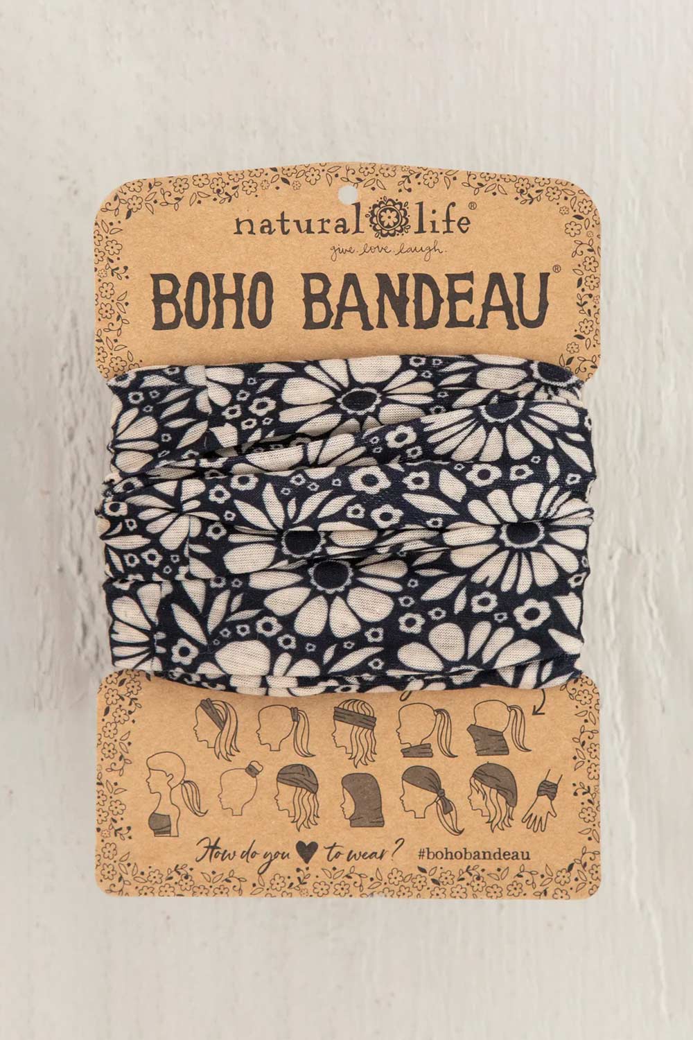 Natural Life Full Boho Bandeau Headband - Image 2