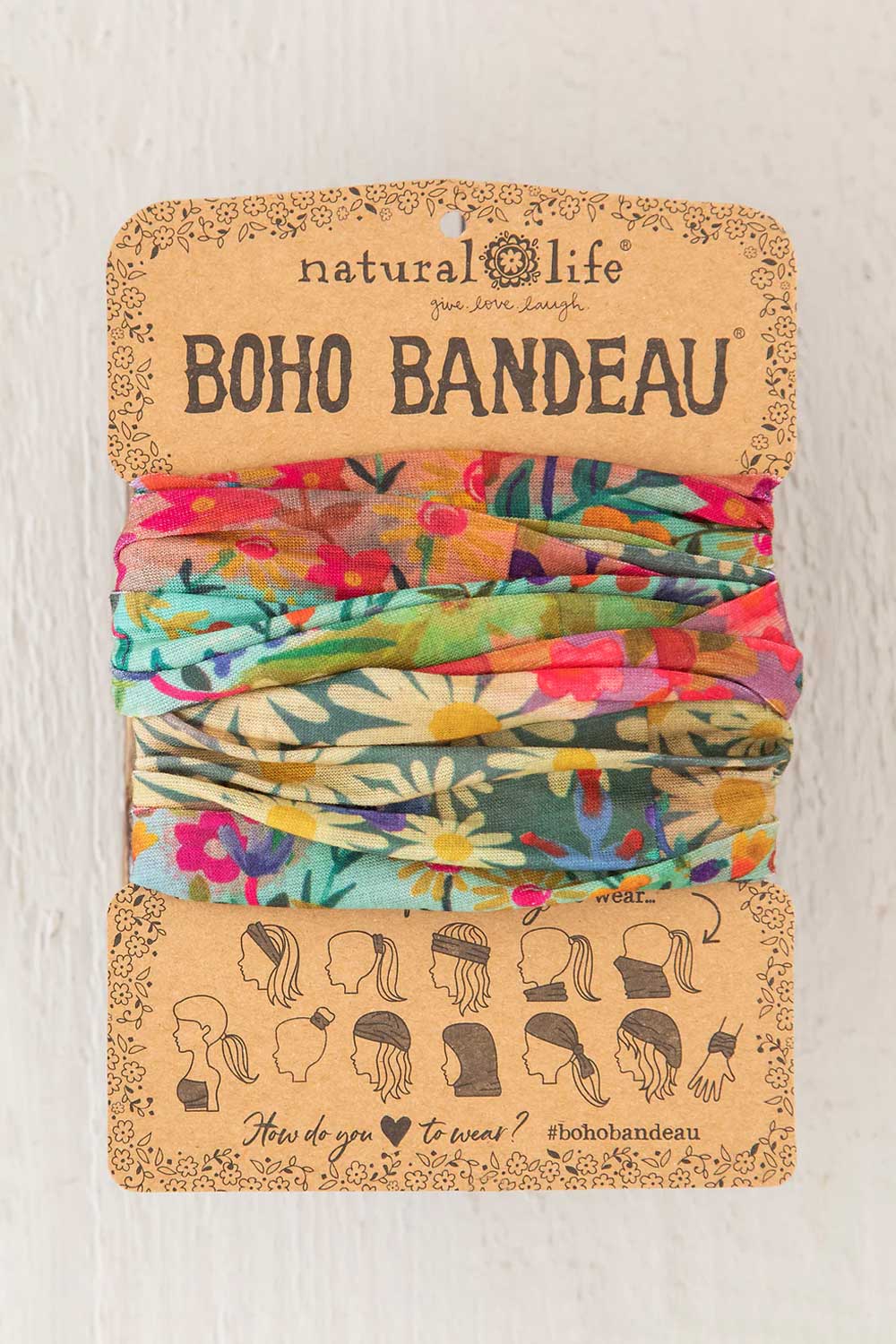 Natural Life Full Boho Bandeau Headband - Image 7