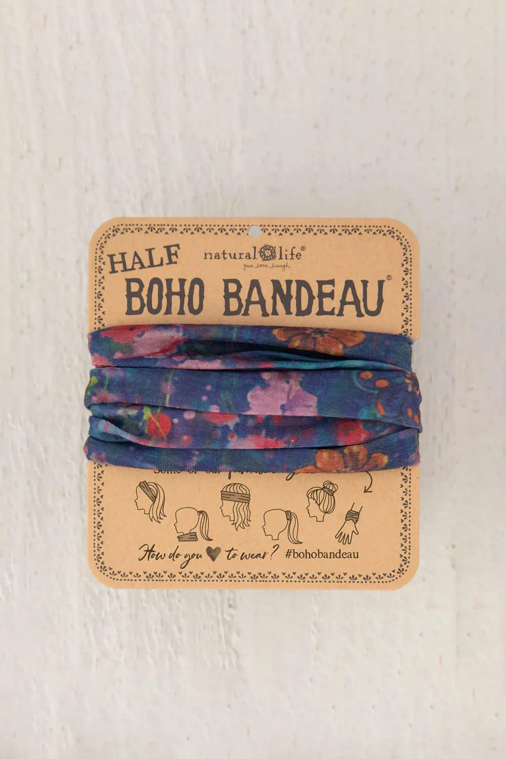 Natural Life Half Boho Bandeau Headband - Image 5