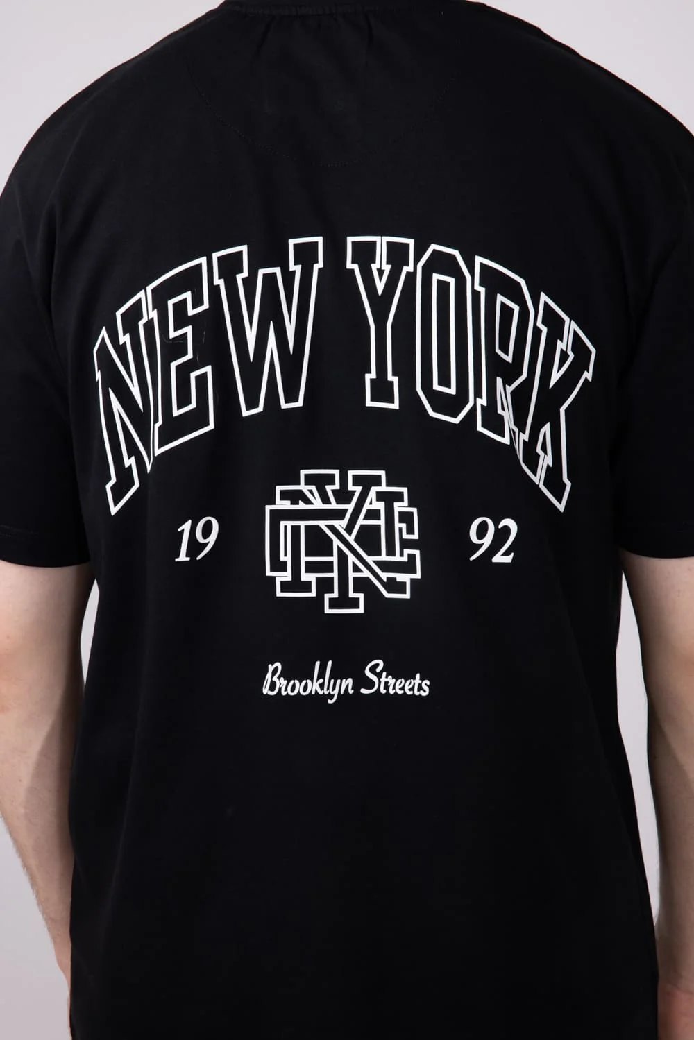 Cactus Man NYC T-Shirt for Men in Black | CKTS 610A - Image 6