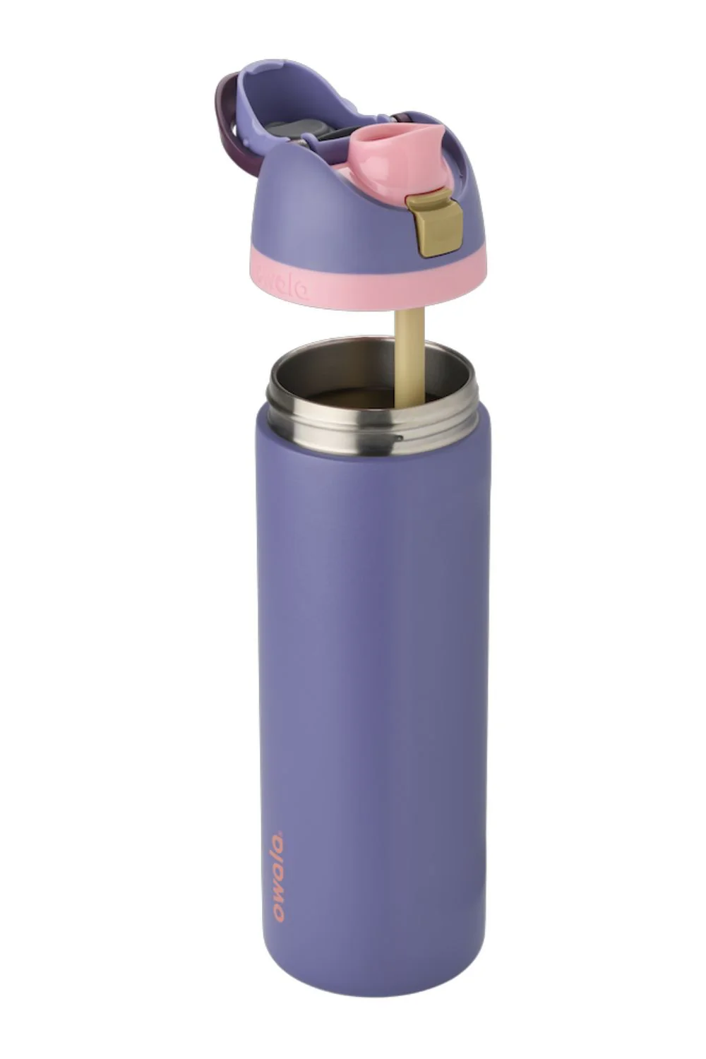 Owala FreeSip 24 oz Stainless Steel Water Bottle in Blue Jay | C07507-BLUEJAY - Image 2
