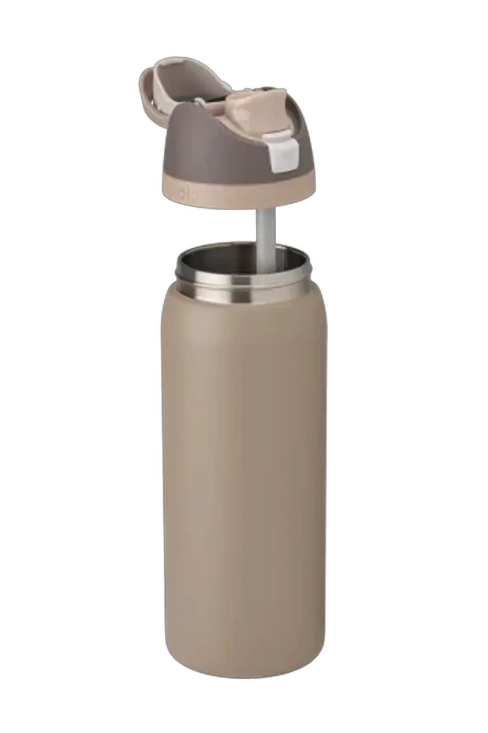 Owala FreeSip 32 oz Stainless Steel Water Bottle in Grey Brown | C07740-DOWNTOEARTH - Image 2