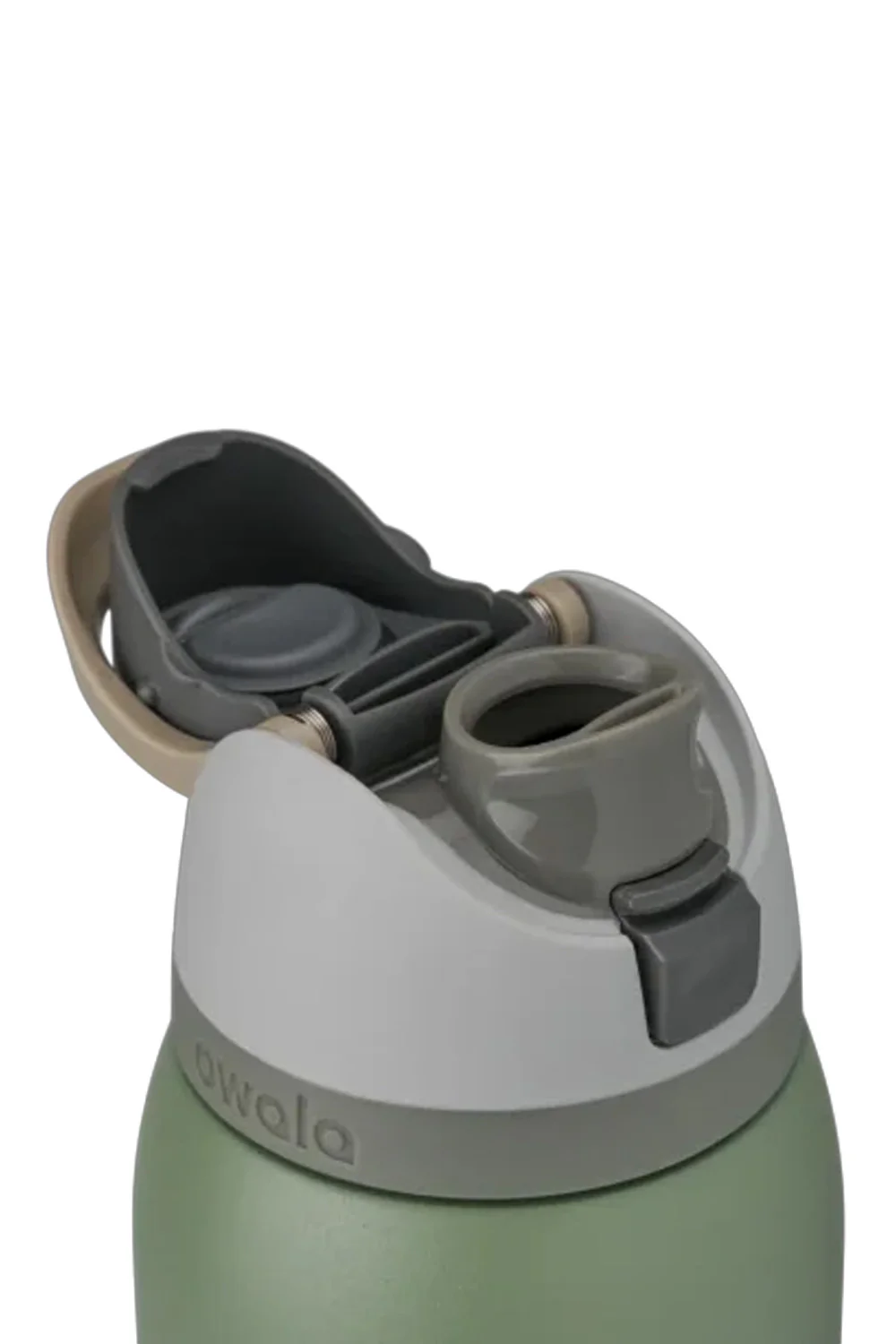 Owala FreeSip 40 oz Stainless Steel Water Bottle in Green House | C07745-GREENHOUSE - Image 3