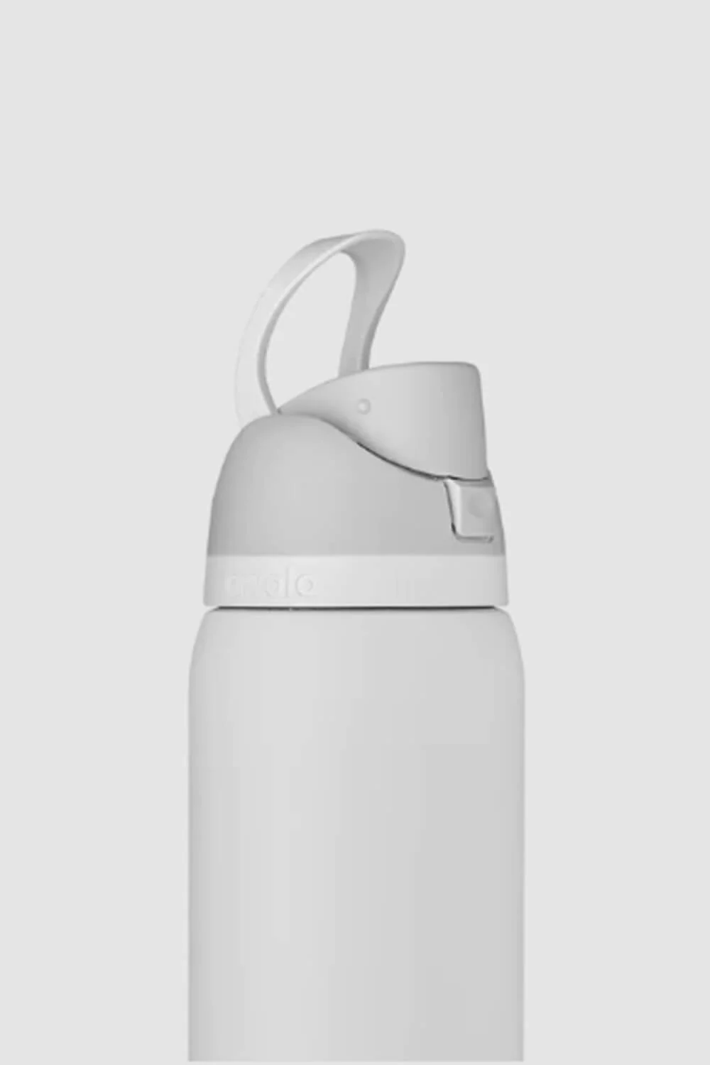 Owala FreeSip 40 oz Stainless Steel Water Bottle in White | C05494-SHYMARSHMALLOW - Image 3