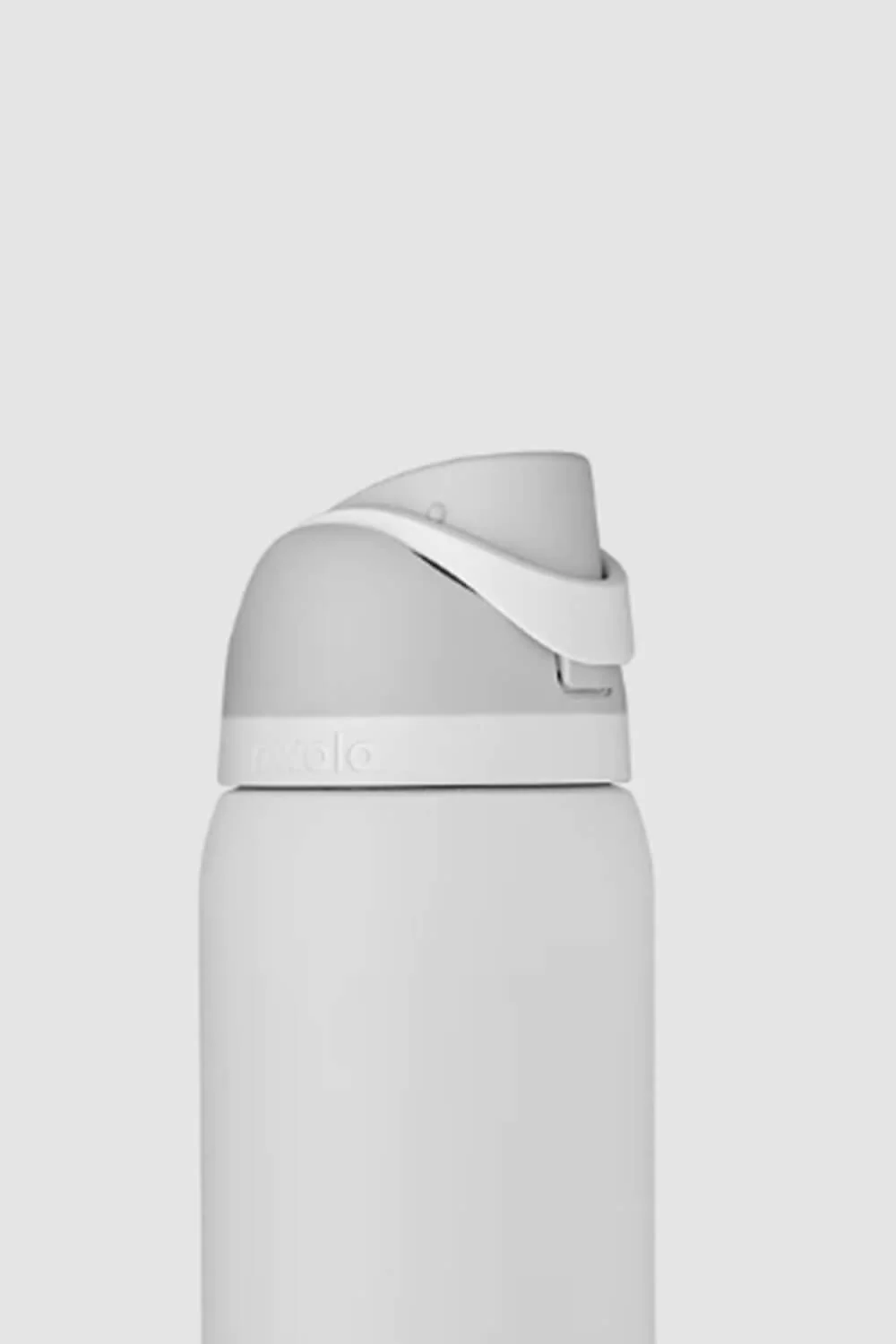 Owala FreeSip 40 oz Stainless Steel Water Bottle in White | C05494-SHYMARSHMALLOW - Image 5