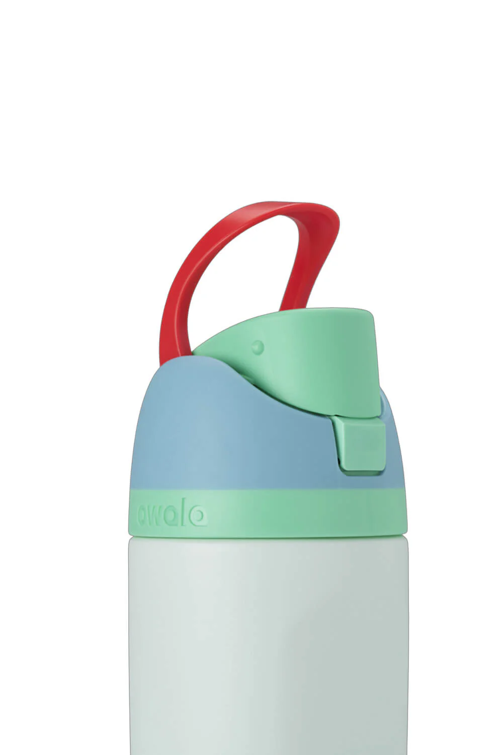 Owala Youth FreeSip 16 oz Stainless Steel Water Bottle in Rain Forest | C07693-RAINFOREST - Image 4