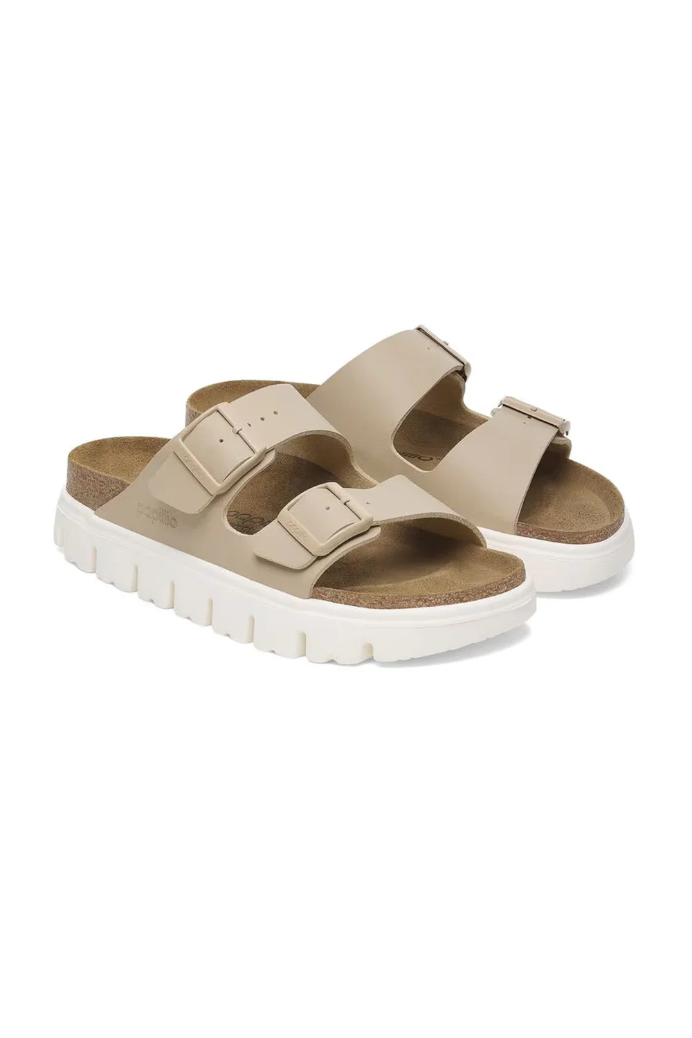 Papillio by Birkenstock Arizona Chunky Birko-Flor Sandals for Women in Sandcastle | 1029094 - Image 3