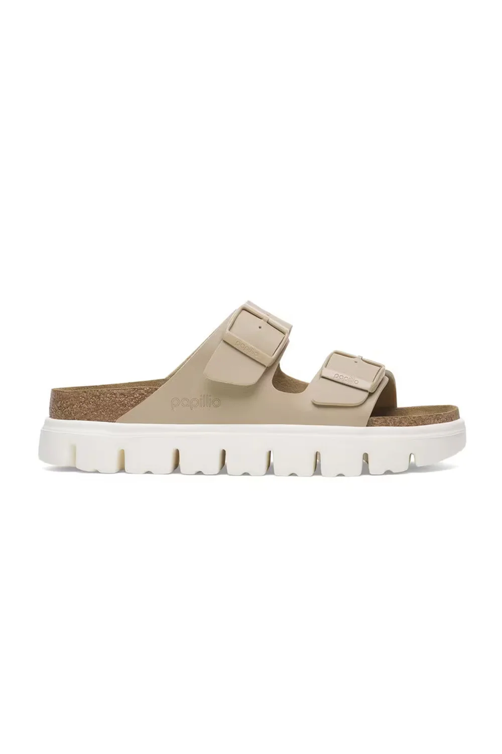 Papillio by Birkenstock Arizona Chunky Birko-Flor Sandals for Women in Sandcastle | 1029094 - Image 4