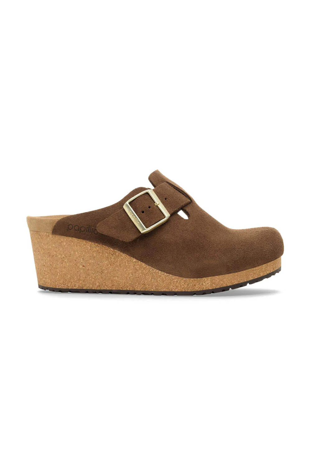 Papillio by Birkenstock Fanny Wedges for Women in Dark Tea | 1030424 - Image 3