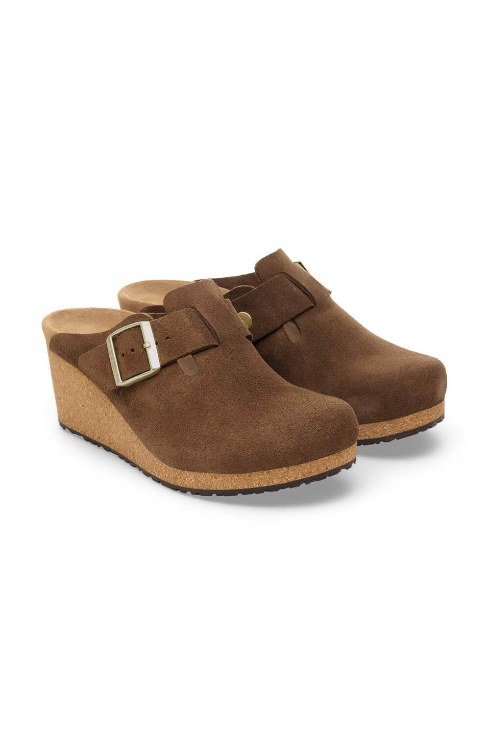 Papillio by Birkenstock Fanny Wedges for Women in Dark Tea | 1030424 - Image 4