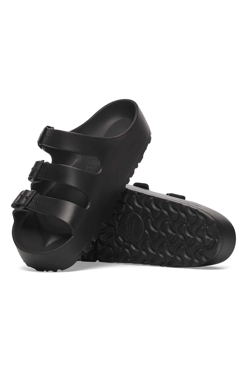 Papillo by Birkenstock Florida EVA Flex Platform Sandals for Women in Black | 1029738 - Image 3