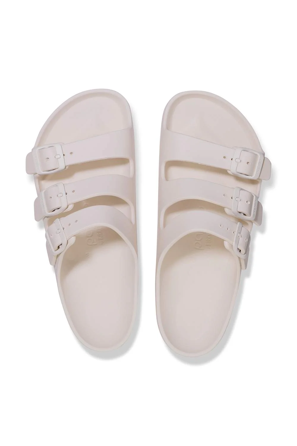 Papillo by Birkenstock Florida EVA Flex Platform Sandals for Women in Eggshell | 1029770 - Image 3