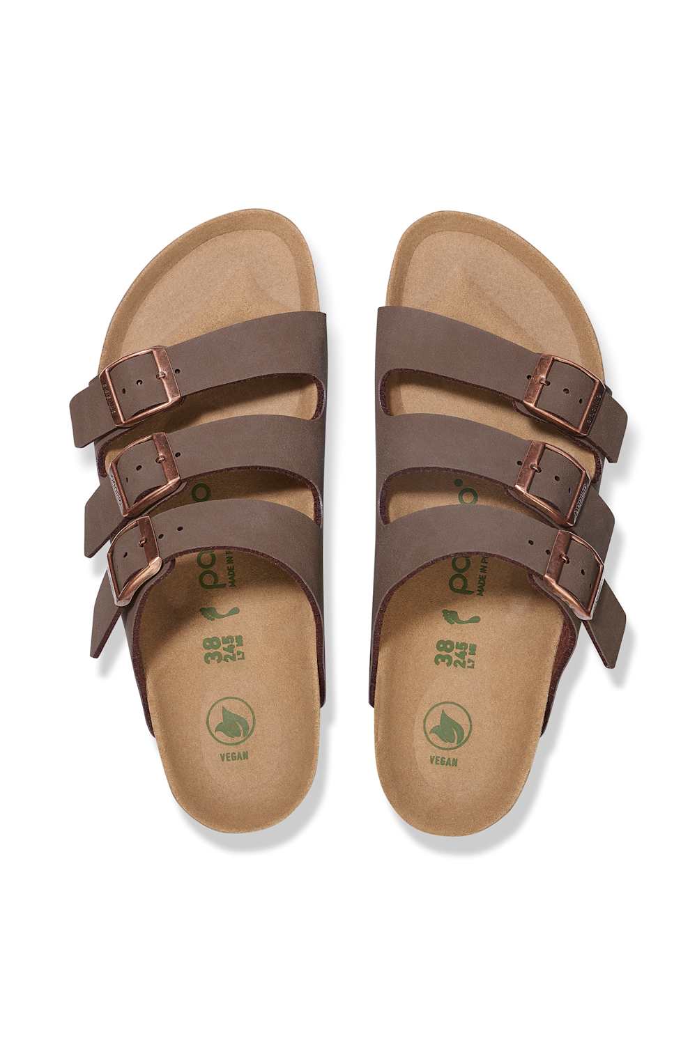 Papillo by Birkenstock Florida Flex Platform Sandals for Women in Mocha | 1029741 - Image 3