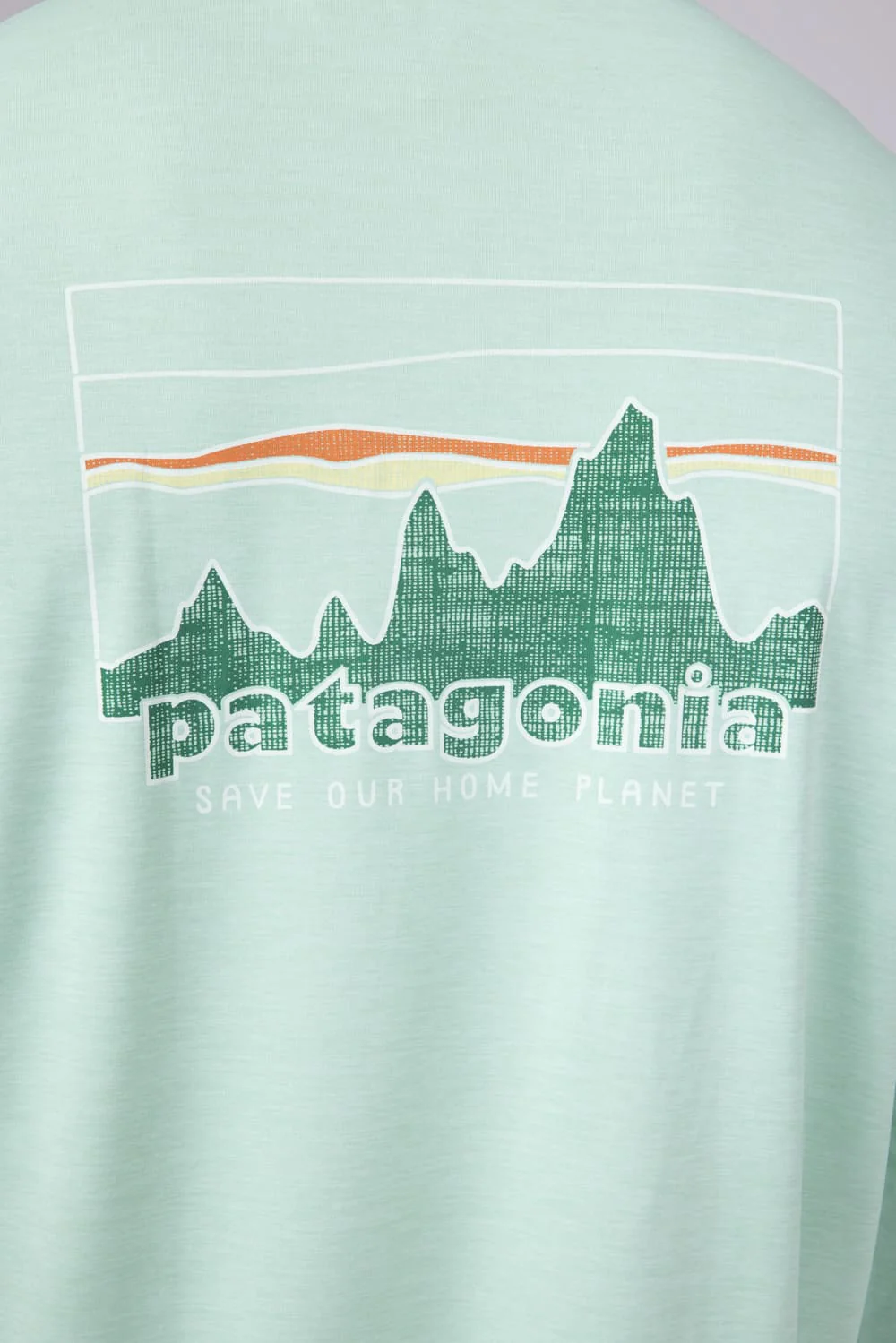 Patagonia Men’s Capeliene Cool Daily Graphic T-Shirt for Men in Green | 45190-SRNX - Image 3