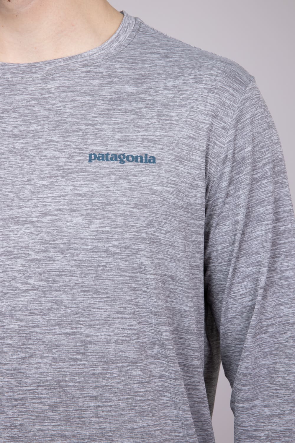 Patagonia Men’s Capilene Cool Daily Graphic T-Shirt for Men in Grey | 45170-BLAF - Image 3