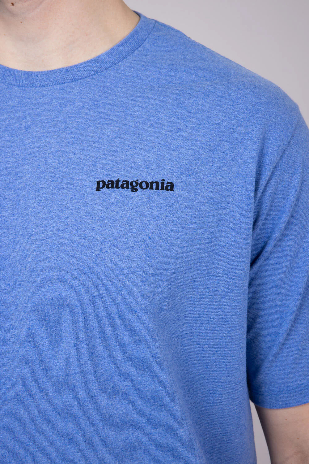 Patagonia Men’s P-6 Responsibili-Tee T-Shirt in Abundant Blue | 38504-ABNB - Image 3