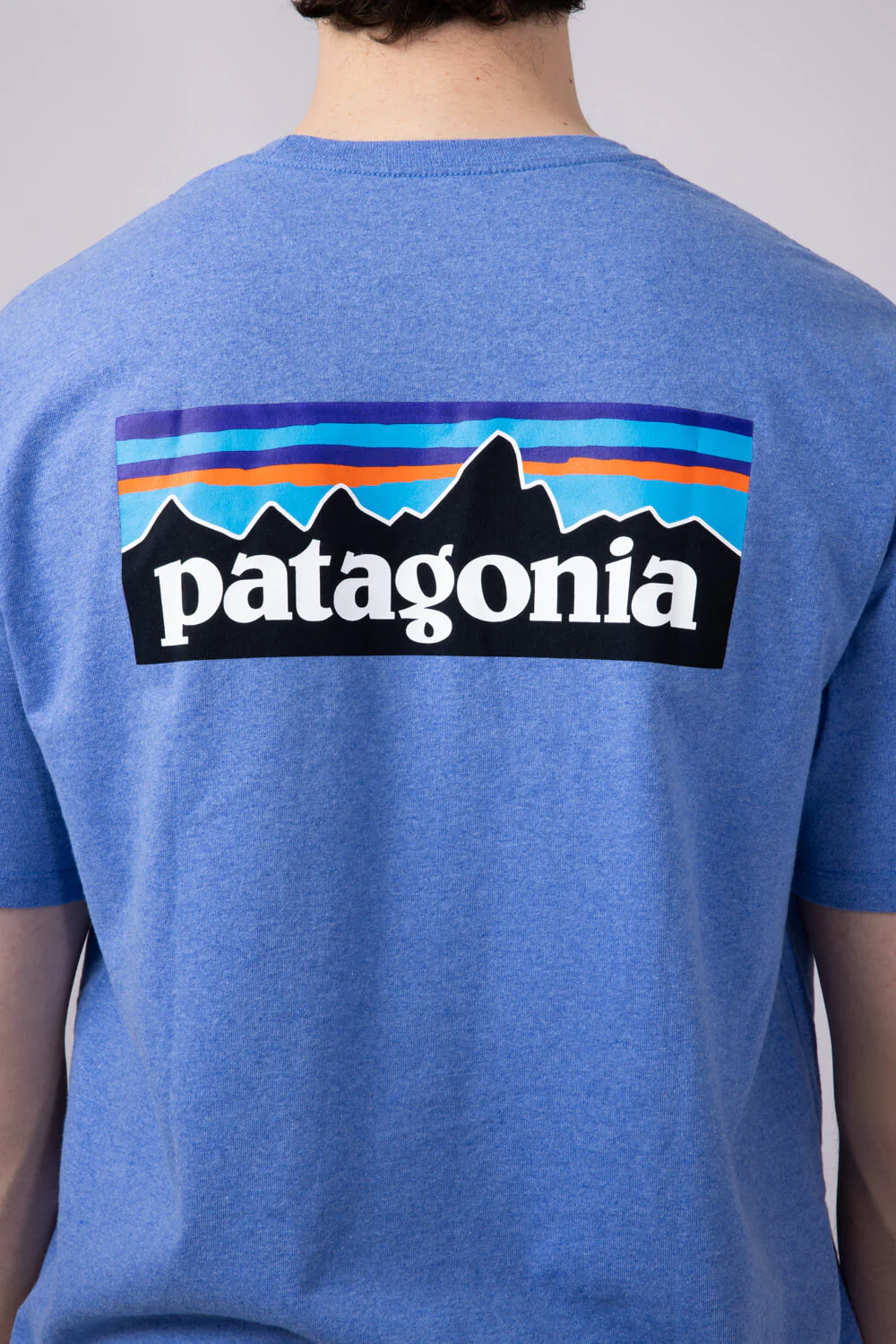 Patagonia Men’s P-6 Responsibili-Tee T-Shirt in Abundant Blue | 38504-ABNB - Image 5