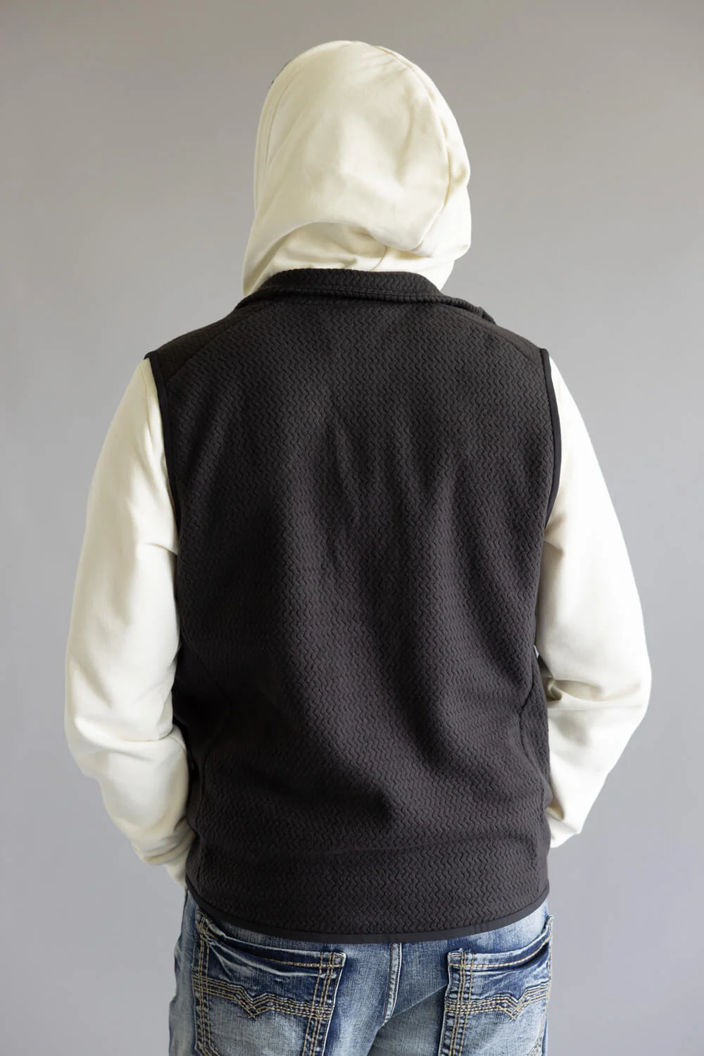 Patagonia Men’s R1 Air Vest in Black | 40285-BLK BLACK - Image 3