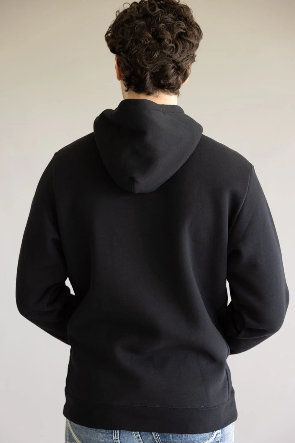 Patagonia Men’s Sticker Uprisal Hoodie in Black | 39696-BLK BLACK - Image 2