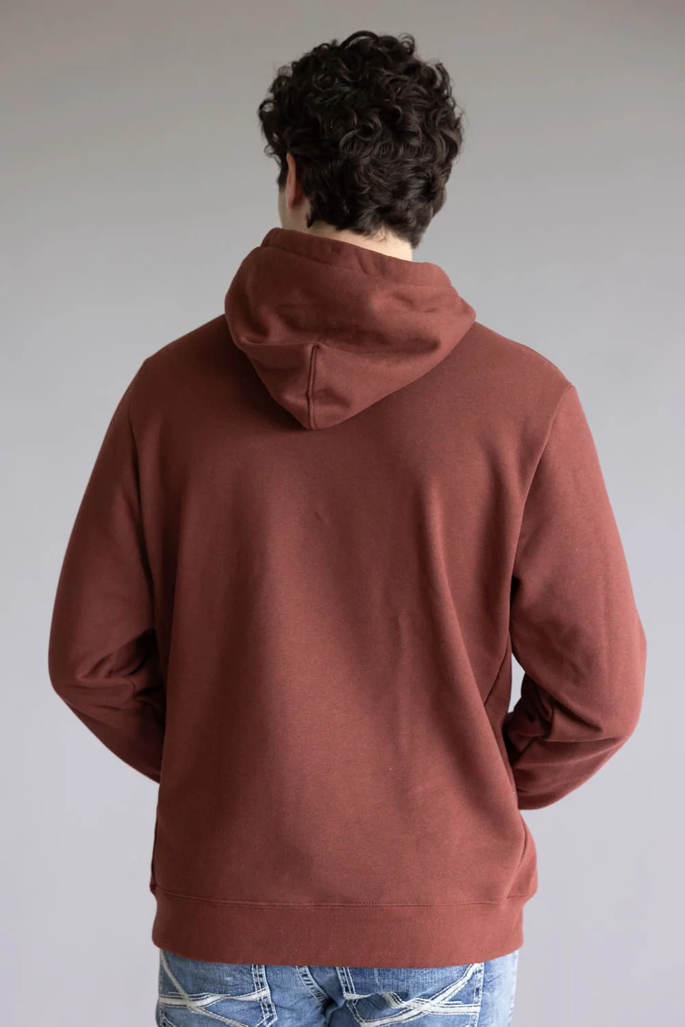 Patagonia Men’s Sticker Uprisal Hoodie in Dried Vanilla | 39696-DVL VANILLA - Image 2