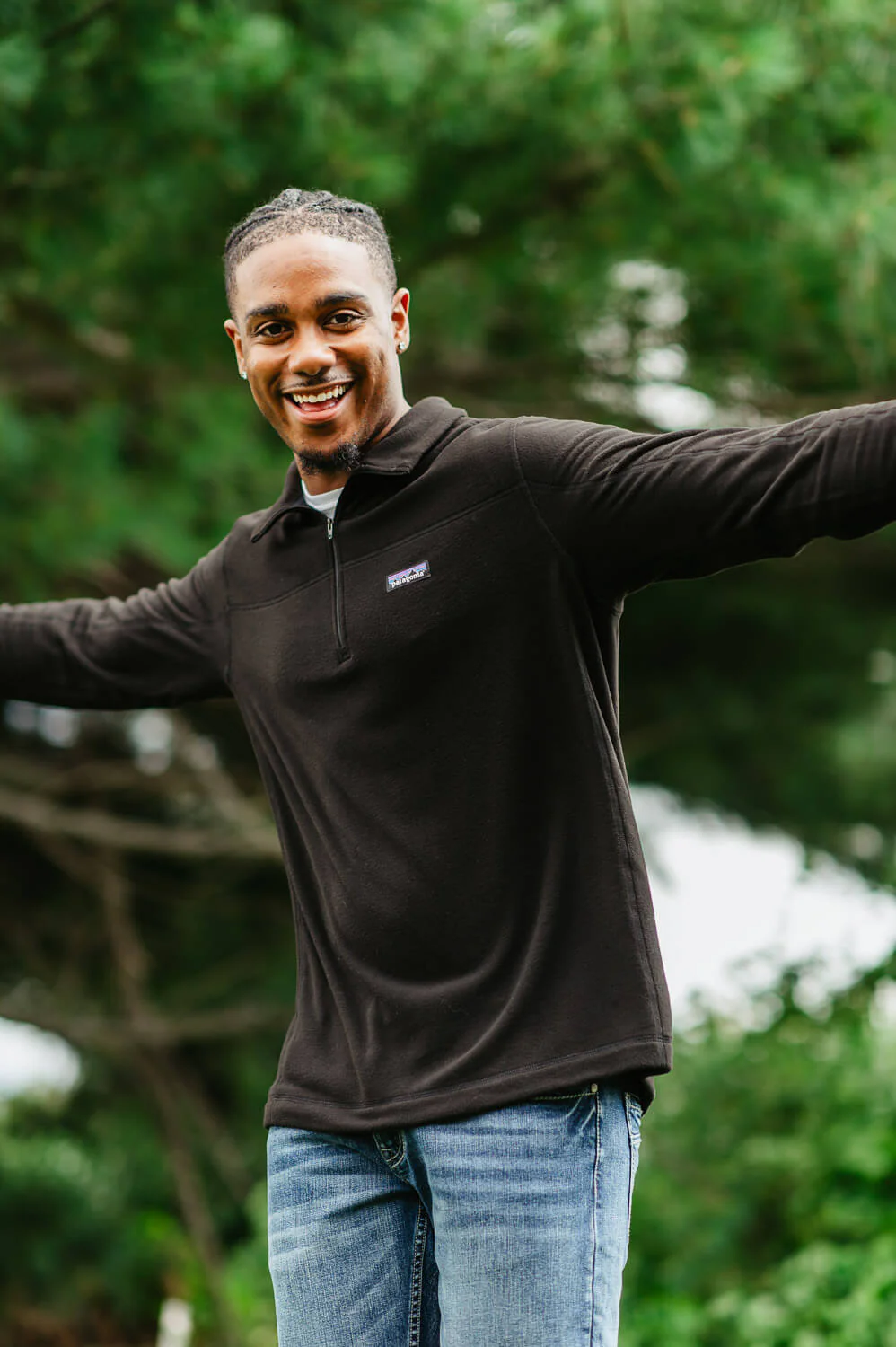 Patagonia Men's Micro D Quarter Zip Pullover - Image 2