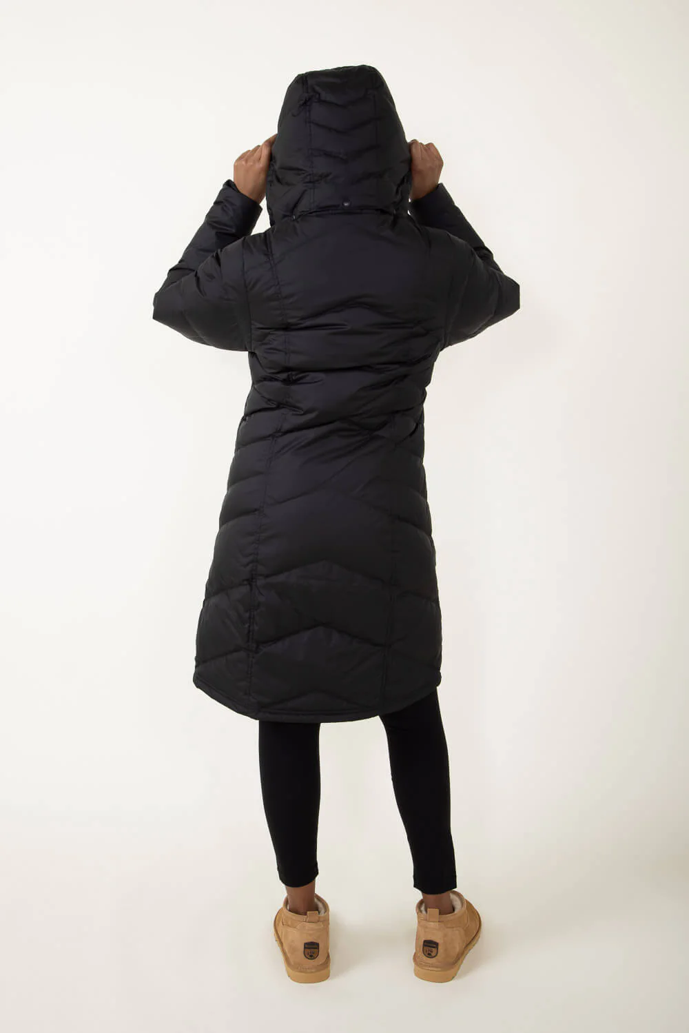 Patagonia Women’s Down With It Parka in Black | 28442-BLK - Image 2