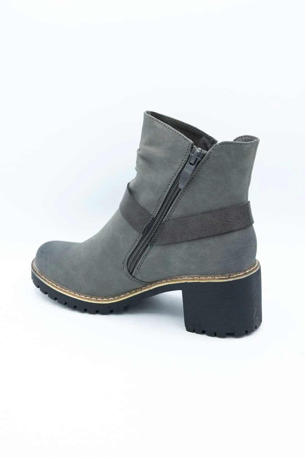 Patrizia Firewood Booties for Women in Grey | FIREWOOD-GRY - Image 3