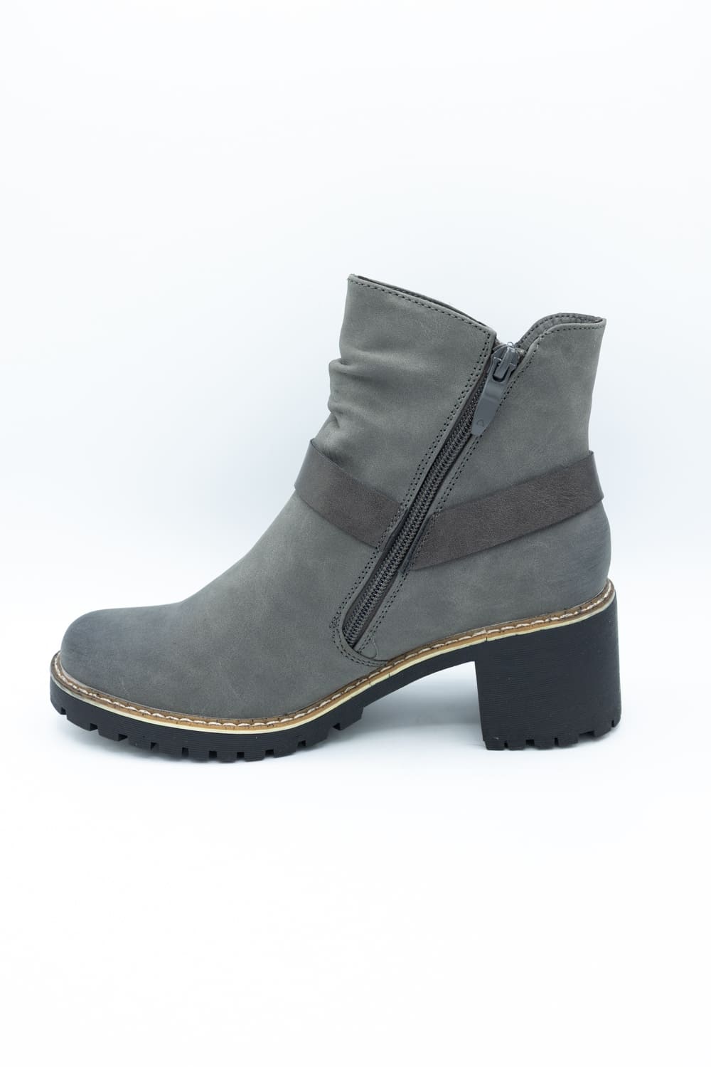 Patrizia Firewood Booties for Women in Grey | FIREWOOD-GRY - Image 4