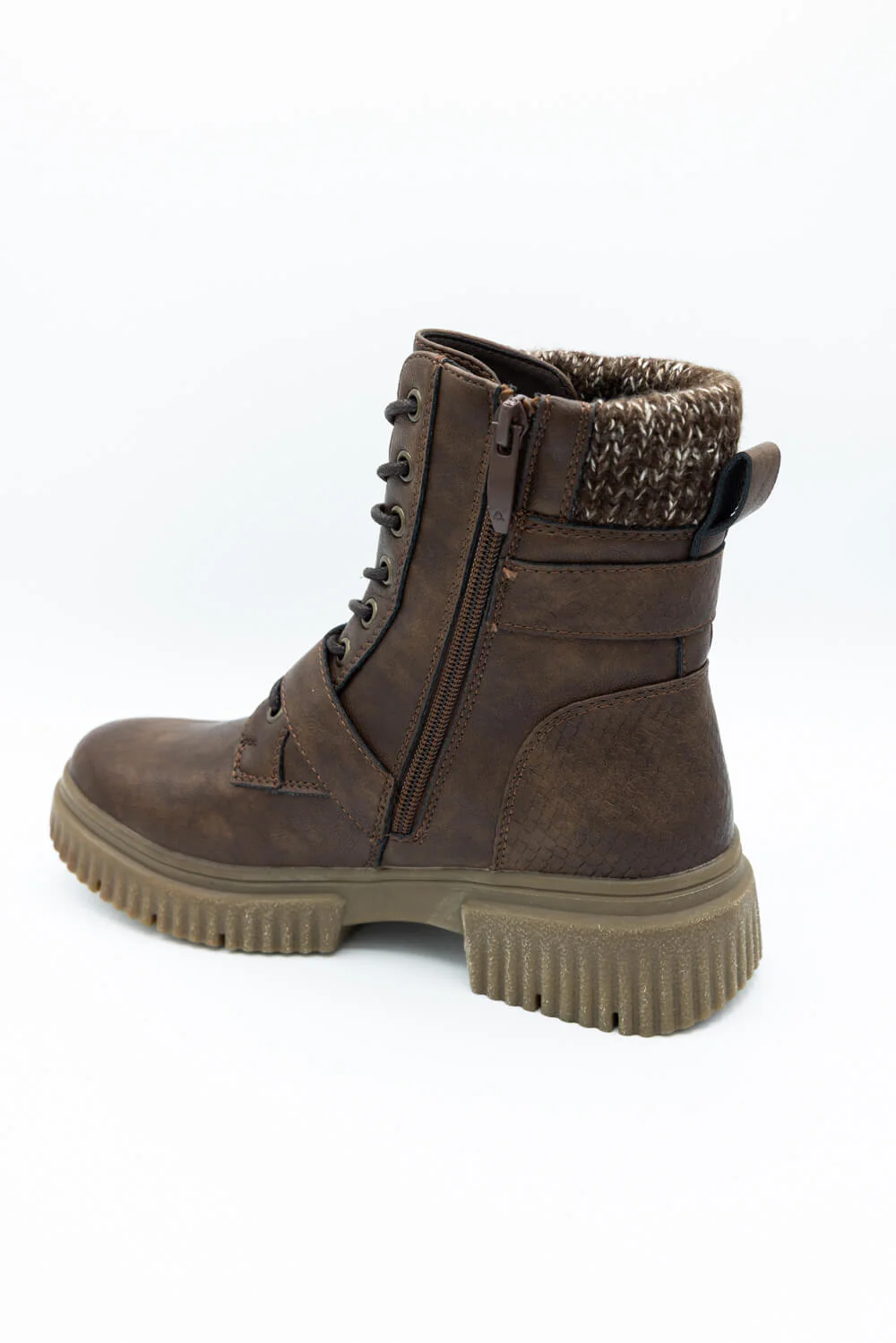 Patrizia Mahanda Adjustable Buckle Bootie for Women in Brown | MAHANDA-BR - Image 4