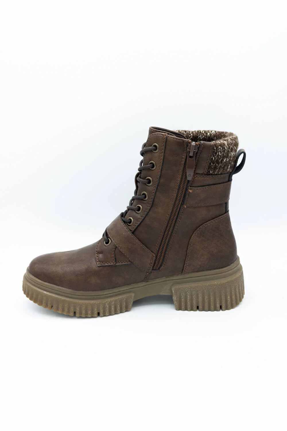 Patrizia Mahanda Adjustable Buckle Bootie for Women in Brown | MAHANDA-BR - Image 5