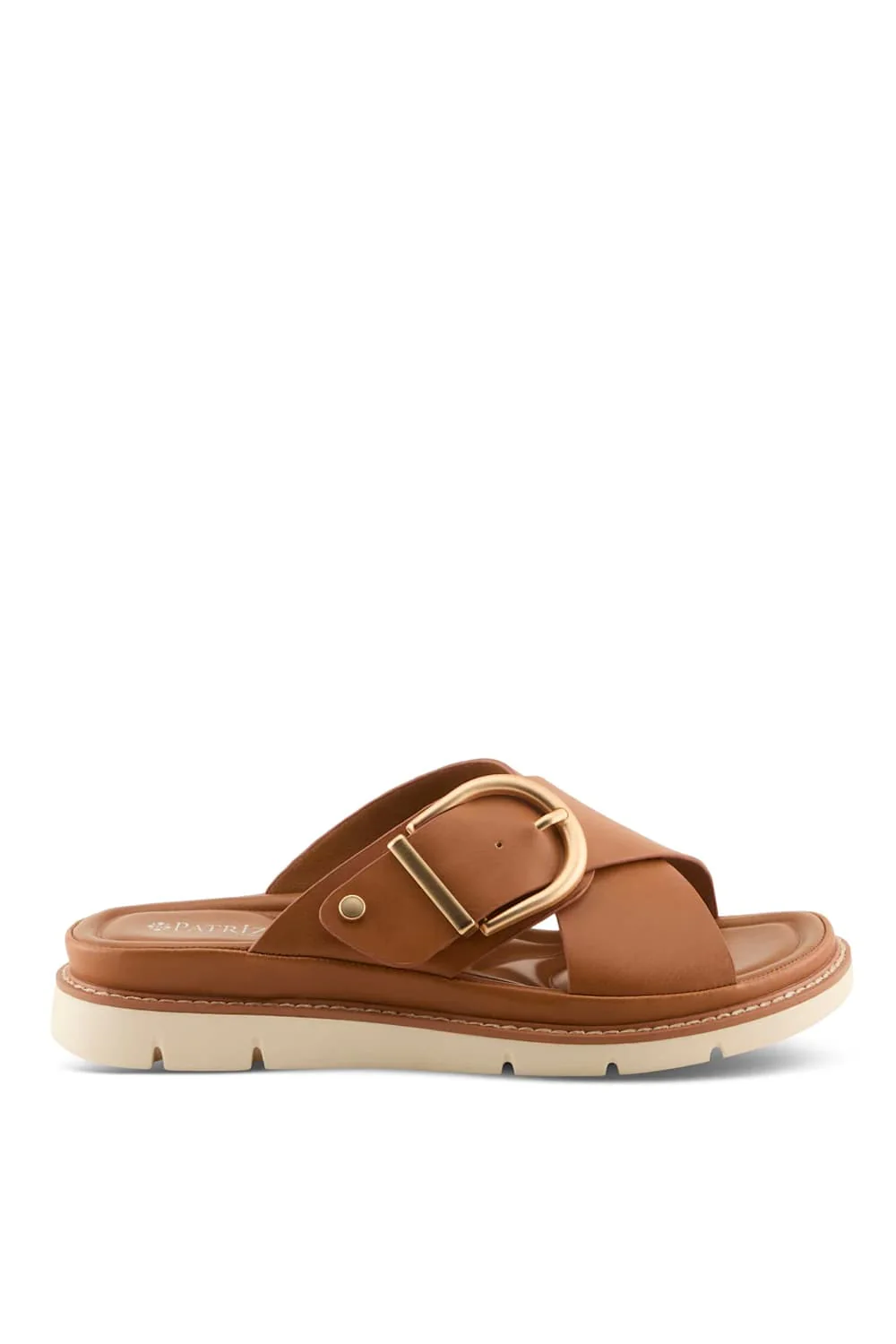 Patrizia Marynia Slide Sandals for Women in Camel | MARYNIA-CA - Image 2