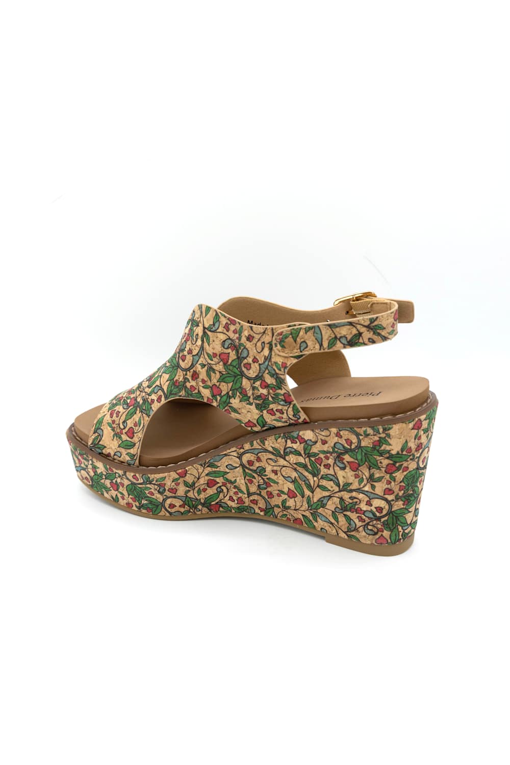 Pierre Dumas Flynn Wedges for Women in Lime Combo | 22238-597-LIME COMBO - Image 4