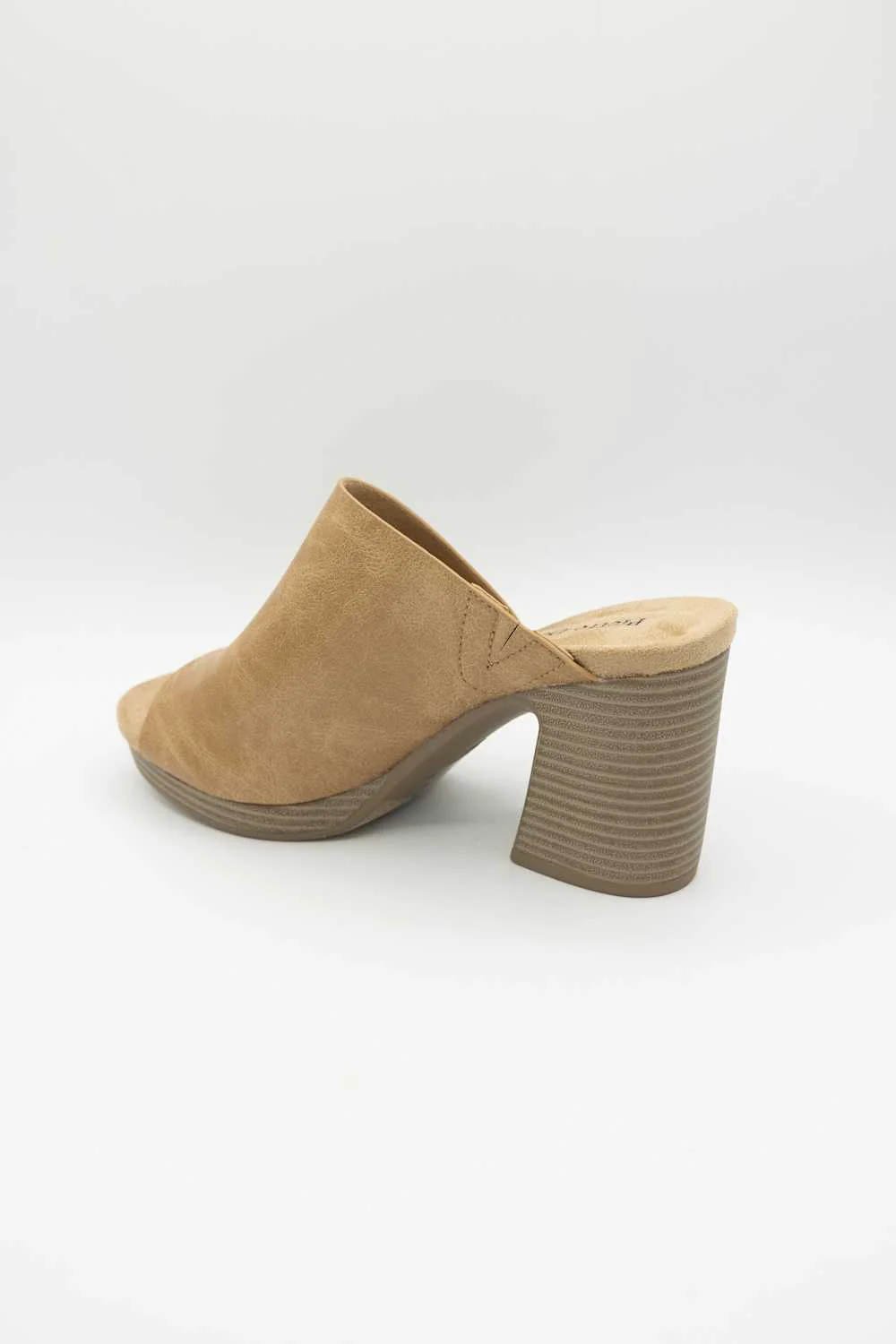 Pierre Dumas Morgen Platform Wedges for Women in Taupe | 27610-434-TAUPE - Image 4