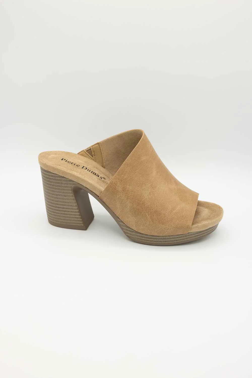 Pierre Dumas Morgen Platform Wedges for Women in Taupe | 27610-434-TAUPE - Image 5