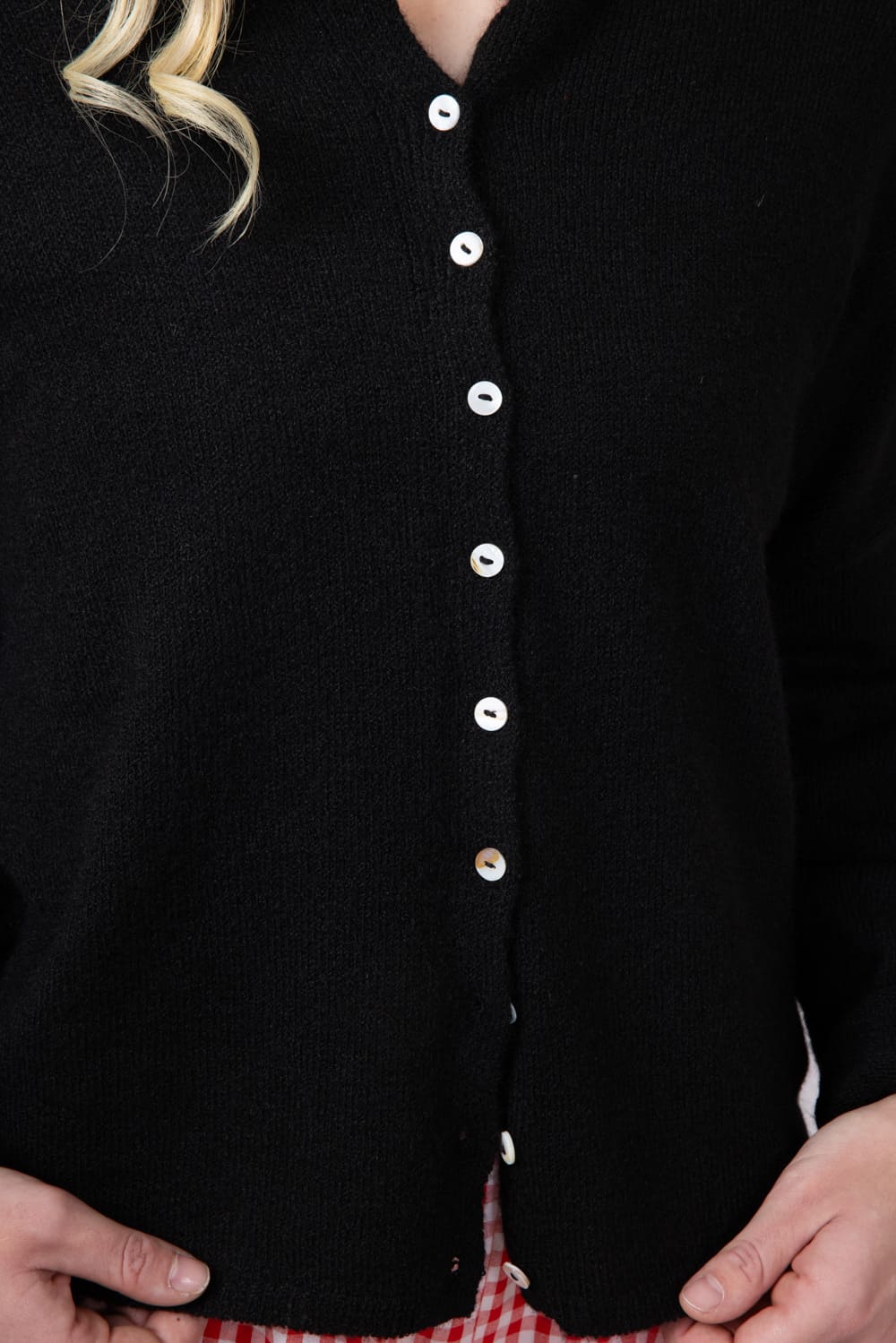 Things Between Piper Cardigan for Women in Black | TBW237-BLK - Image 4