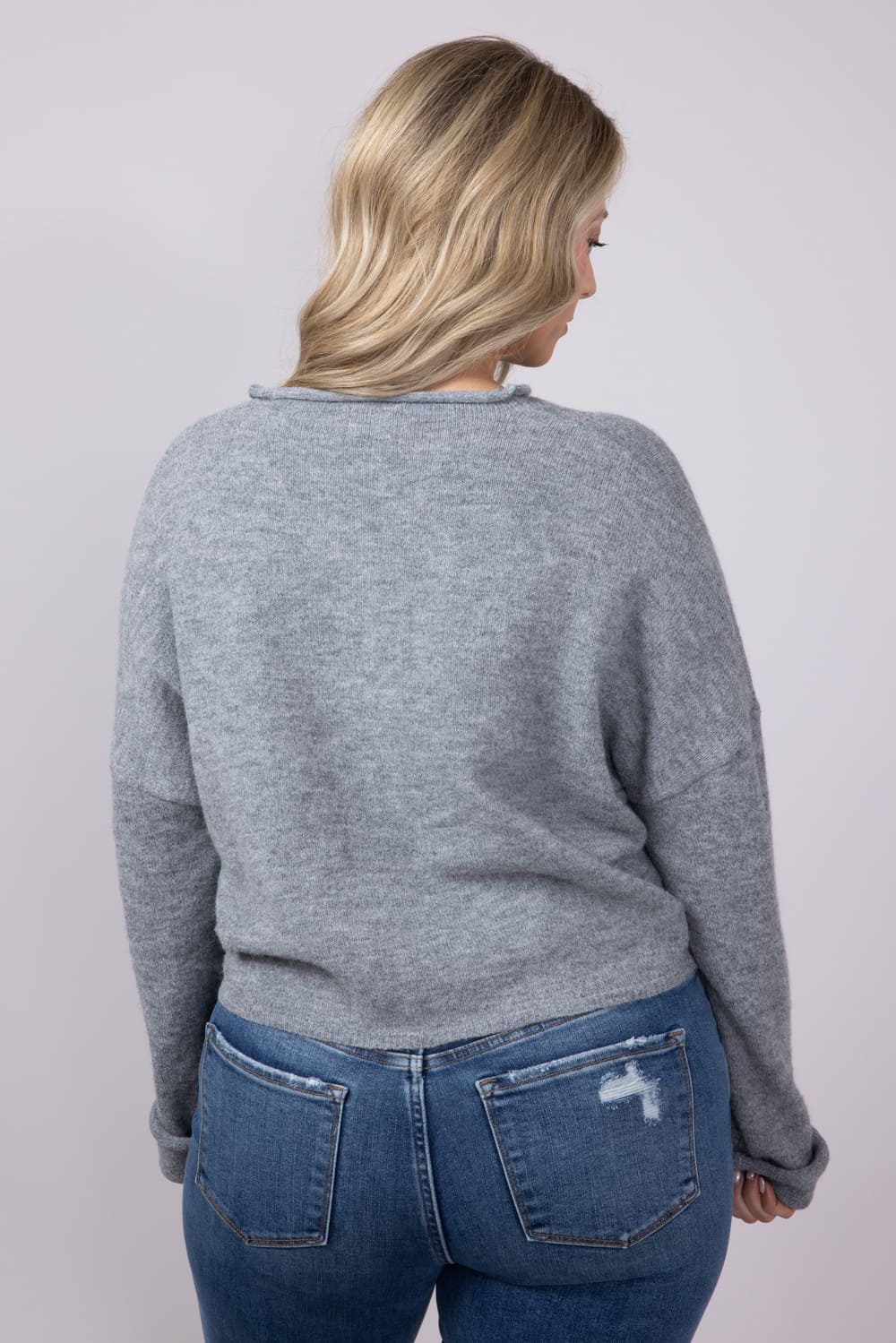 Things Between Piper Cardigan for Women in Grey | TBW237-GRY - Image 3