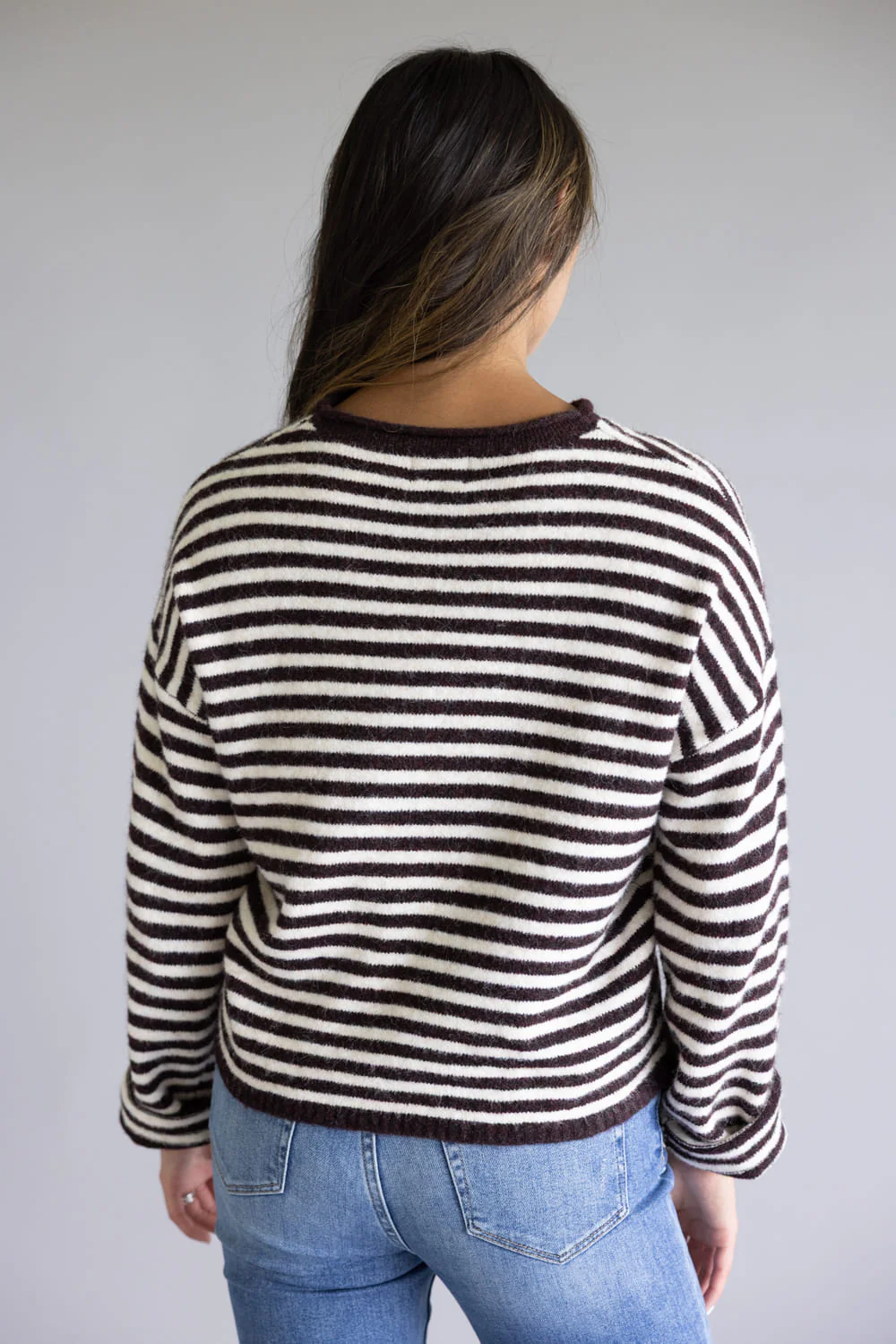 Things Between Piper Henley Shirt for Women in Dark Wine | TBW14174-WIN - Image 3