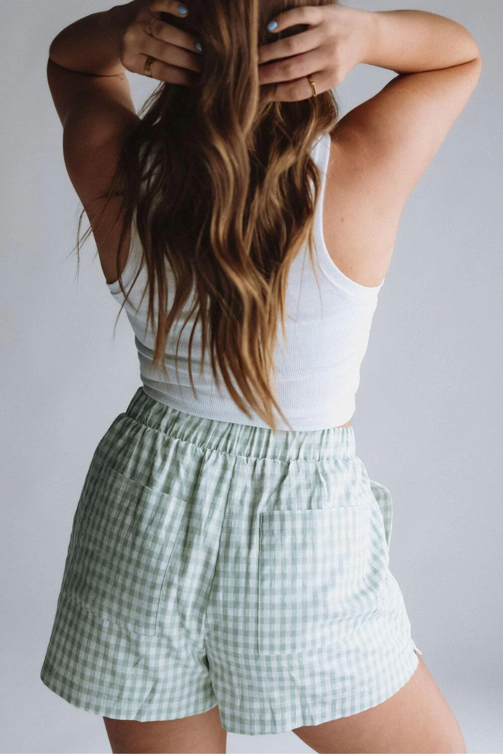 Plaid Boxer Lounge Shorts for Women - Image 2