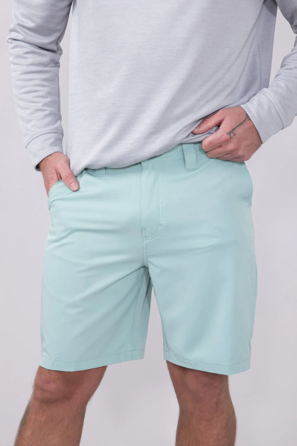 Quiksilver Union Amphibian Hybrid 9” Shorts for Men in Blue | QSM15AM006-JDG - Image 3