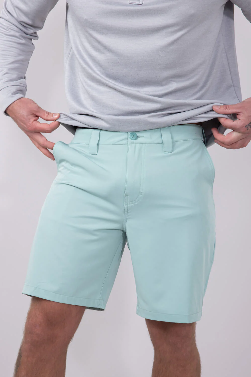 Quiksilver Union Amphibian Hybrid 9” Shorts for Men in Blue | QSM15AM006-JDG - Image 4