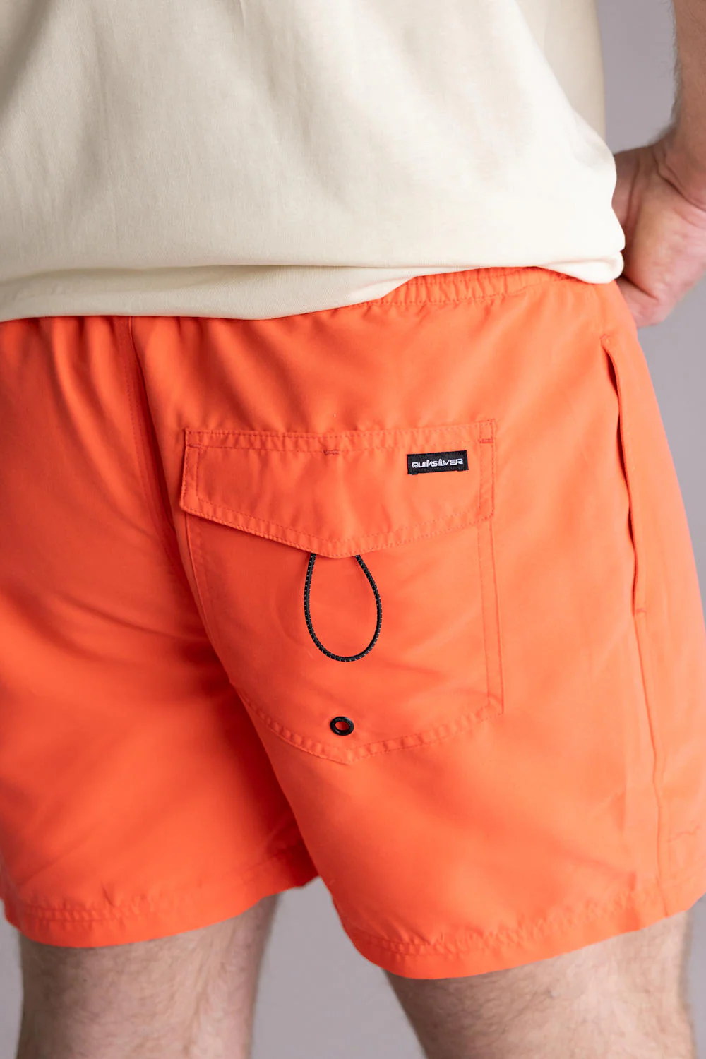 Quiksilver Everyday Solid Volley 15 Swim Shorts for Men in Hot Coral  | QSM15VL012-HOT CORAL - Image 2