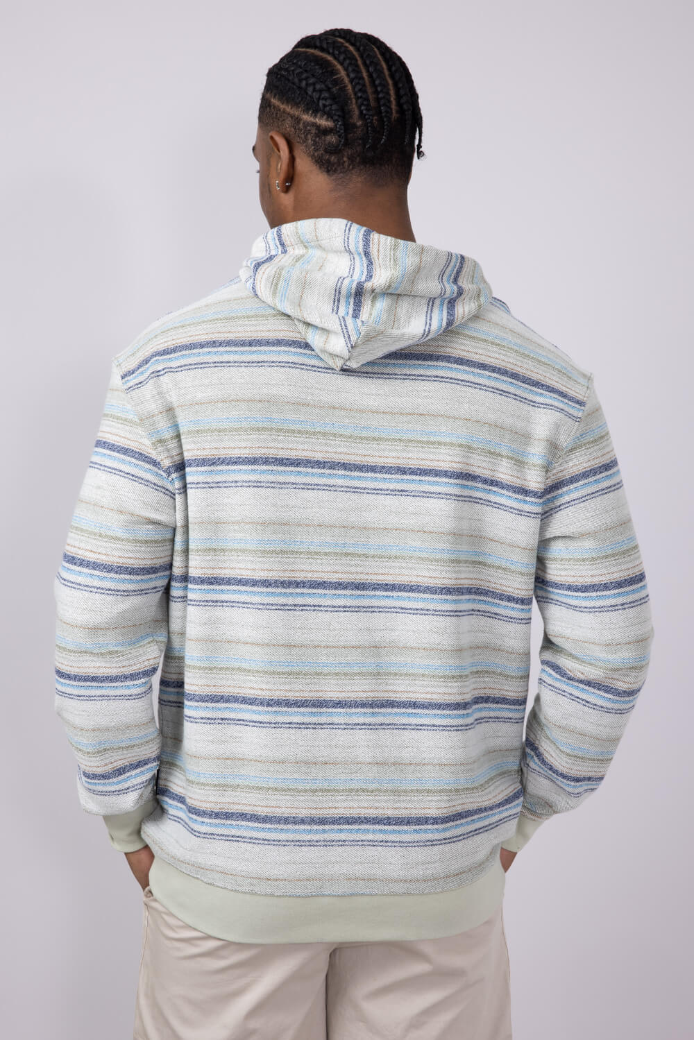 Quiksilver Great Otway Hoodie for Men in Pale Aloe | QSM15FT014-PAA - Image 2