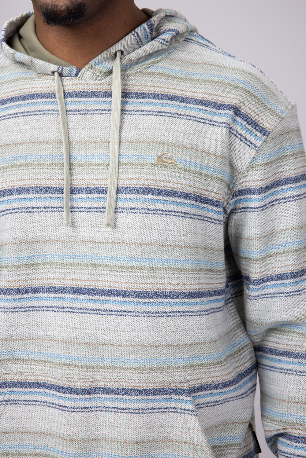 Quiksilver Great Otway Hoodie for Men in Pale Aloe | QSM15FT014-PAA - Image 3