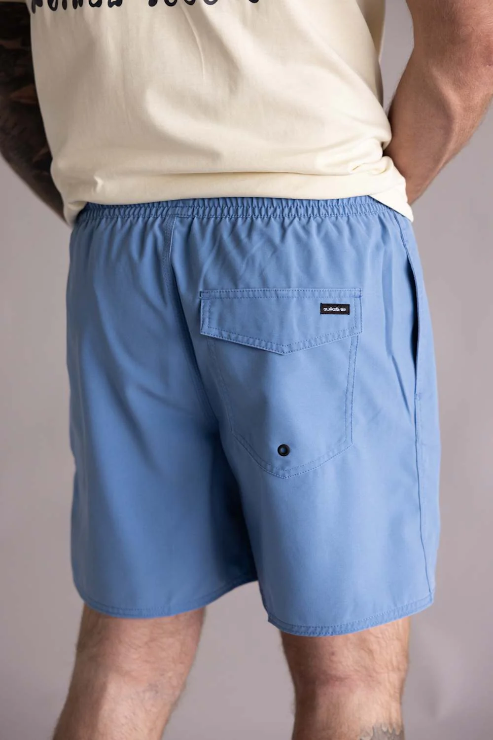 Quiksilver Saltwater Volley 17 Swim Trunks for Men in Riviera | QS000278-RIVIERA - Image 2