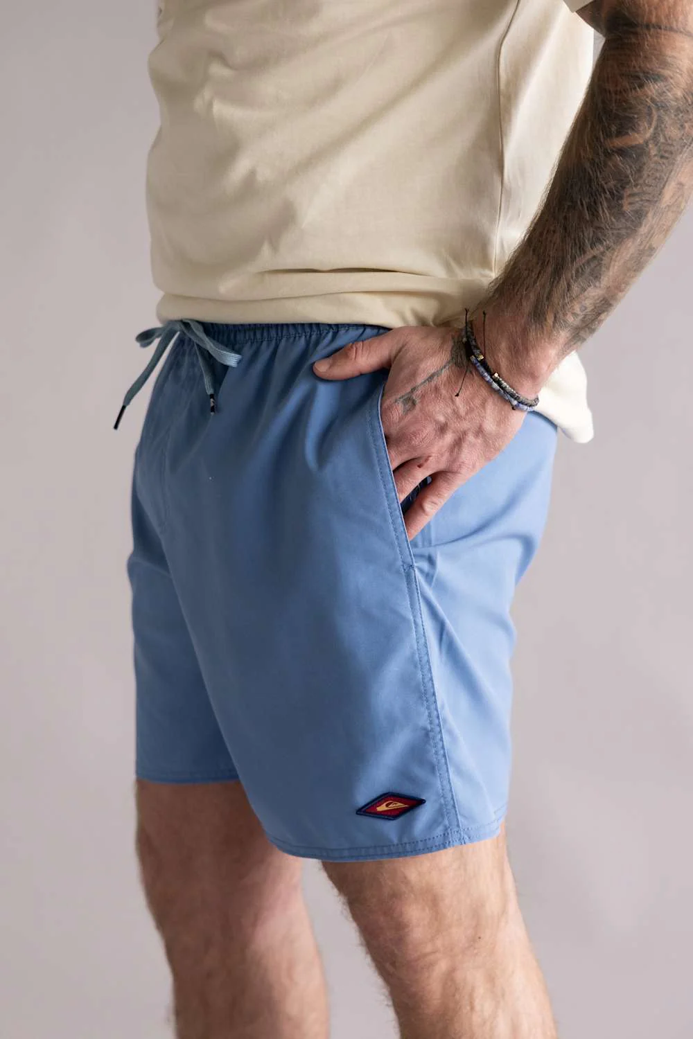 Quiksilver Saltwater Volley 17 Swim Trunks for Men in Riviera | QS000278-RIVIERA - Image 3