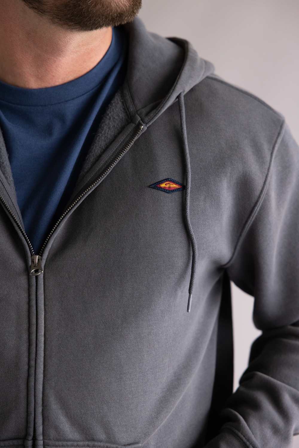 Quiksilver Saltwater Jacket for Men in Iron Gate | QS000046-IRON GATE - Image 2