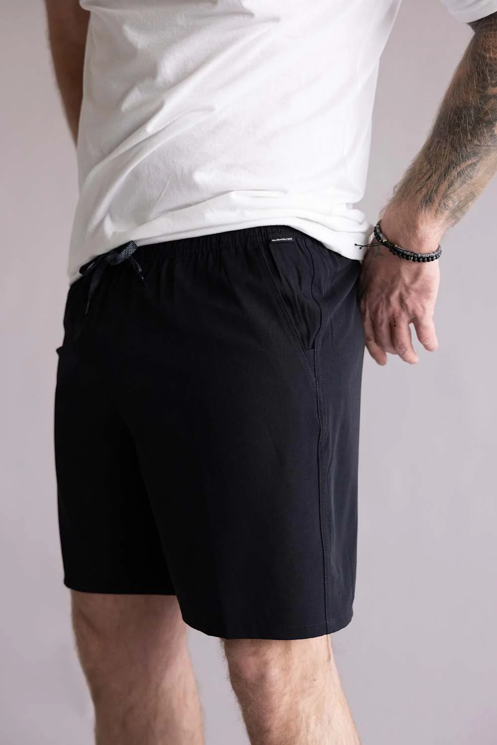 Quiksilver Union Amphibian 20 Hybrid Shorts for Men in Black | QSM15AM006-BLACK - Image 2